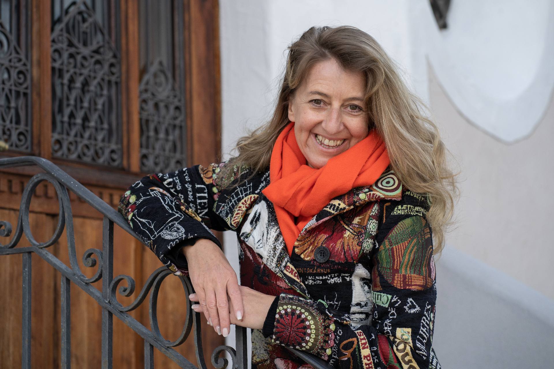 Carmen Cornelia Haselwanter im Engadin